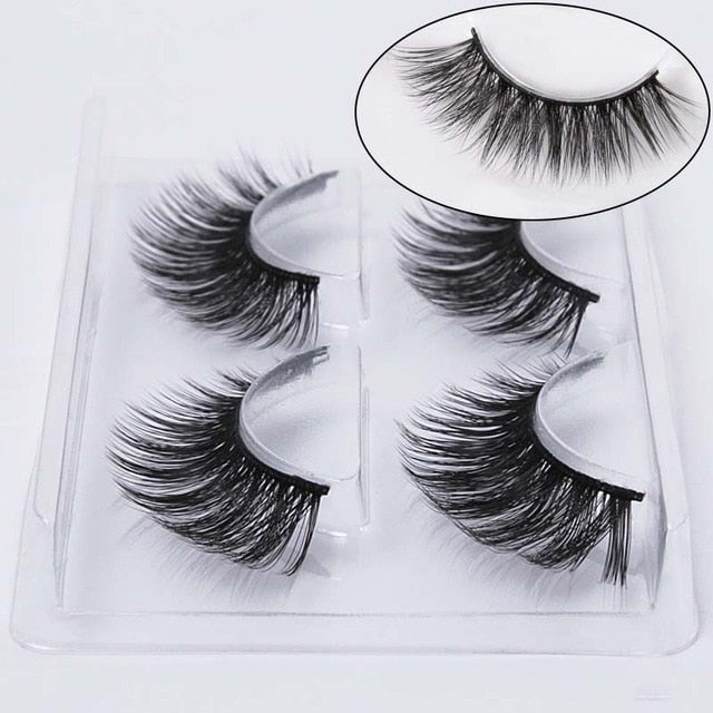 Professional Handmade Mink Eye Lash Extensions (pack of 4)