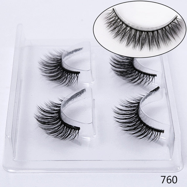 Professional Handmade Mink Eye Lash Extensions (pack of 4)
