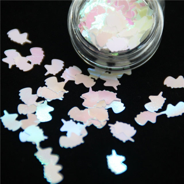Mixed Fairy Face Body Craft Rose Sequins Manicure Rose Gold Glitter for Nail Decoration