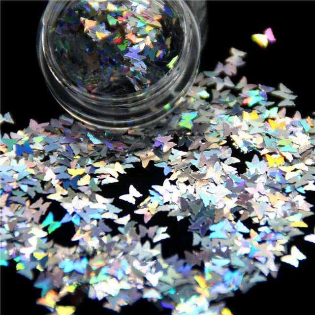 Mixed Fairy Face Body Craft Rose Sequins Manicure Rose Gold Glitter for Nail Decoration