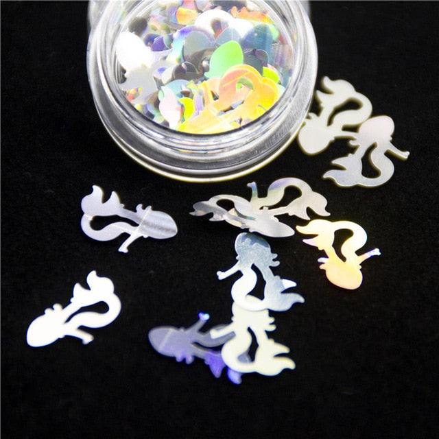 Mixed Fairy Face Body Craft Rose Sequins Manicure Rose Gold Glitter for Nail Decoration