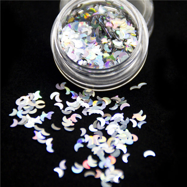 Mixed Fairy Face Body Craft Rose Sequins Manicure Rose Gold Glitter for Nail Decoration
