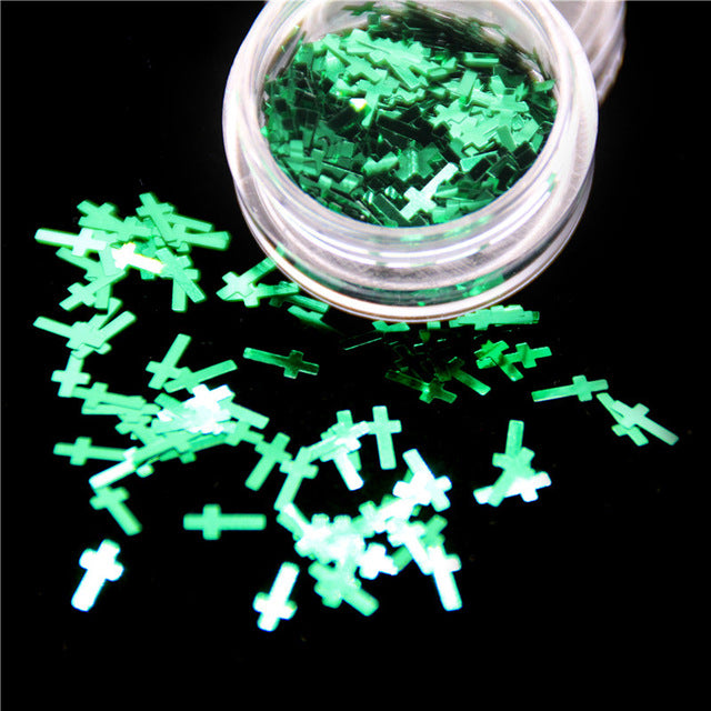 Mixed Fairy Face Body Craft Rose Sequins Manicure Rose Gold Glitter for Nail Decoration