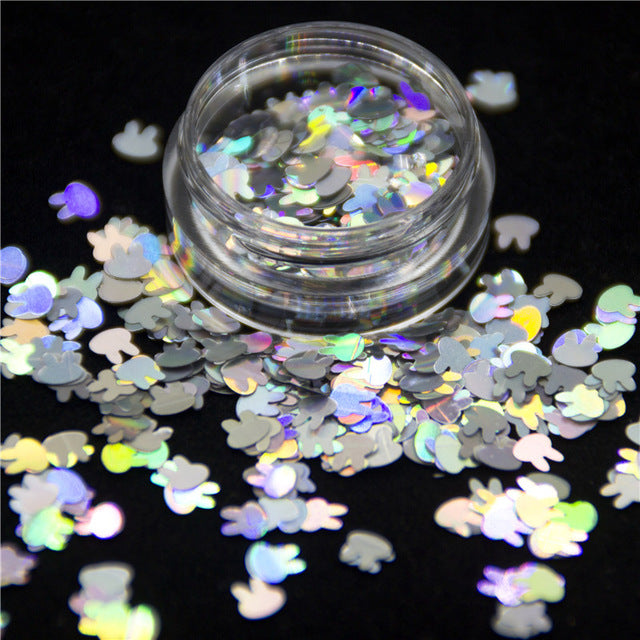 Mixed Fairy Face Body Craft Rose Sequins Manicure Rose Gold Glitter for Nail Decoration