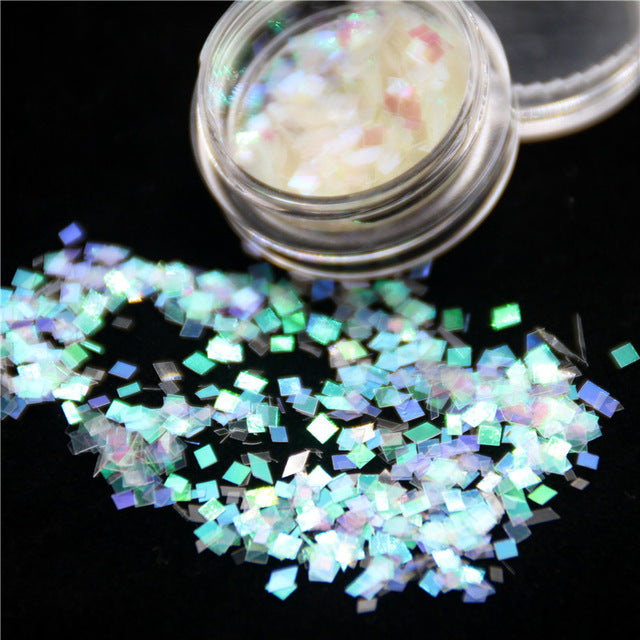 Mixed Fairy Face Body Craft Rose Sequins Manicure Rose Gold Glitter for Nail Decoration
