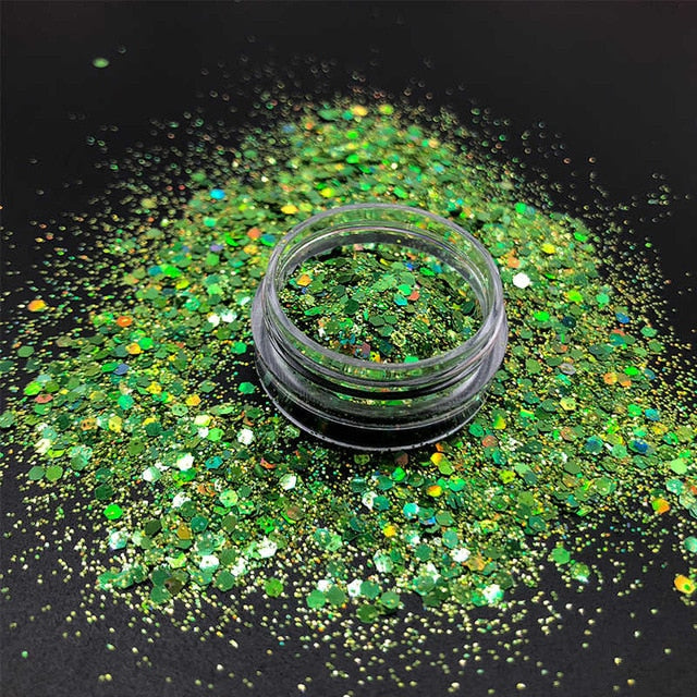 Mixed Fairy Face Body Craft Rose Sequins Manicure Rose Gold Glitter for Nail Decoration