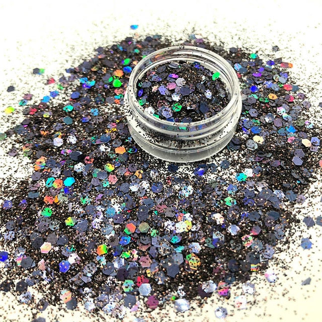 Mixed Fairy Face Body Craft Rose Sequins Manicure Rose Gold Glitter for Nail Decoration